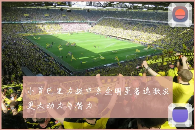 小贾巴里力挺申京全明星落选激发更大动力与潜力